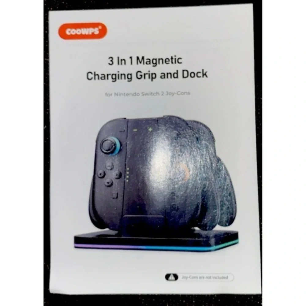 Nintendo Switch Joy Con Charging Dock Gamer Charger Kids Accessory